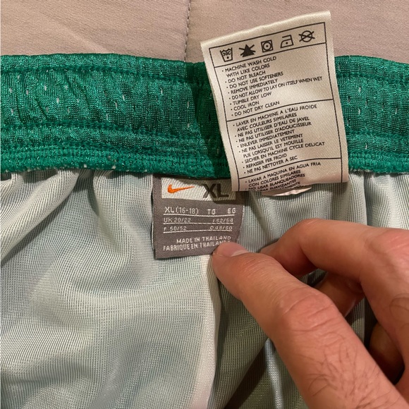 Vintage Nike Mesh shorts green men’s xl vtg #vtg - Picture 4 of 5